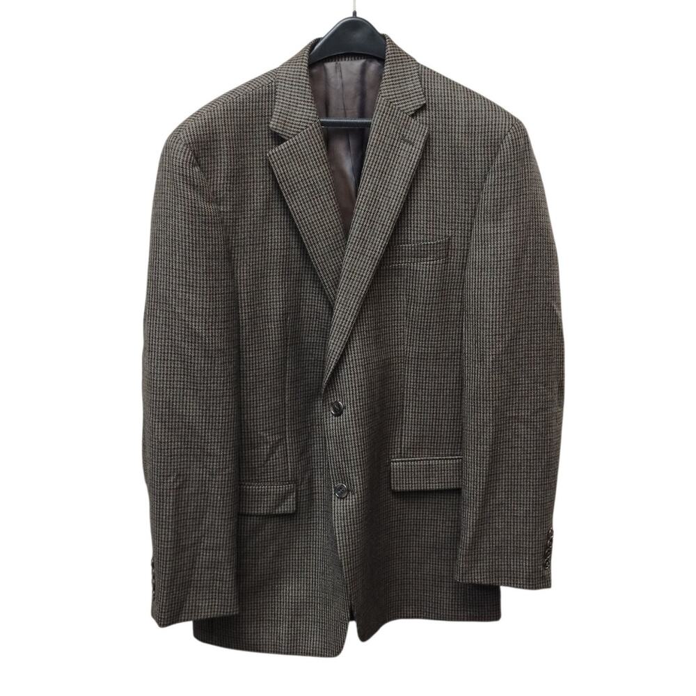 Lauren Ralph Lauren Ivy Style Gun Club Check Sport Coat Blazer 42L Wool Preppy